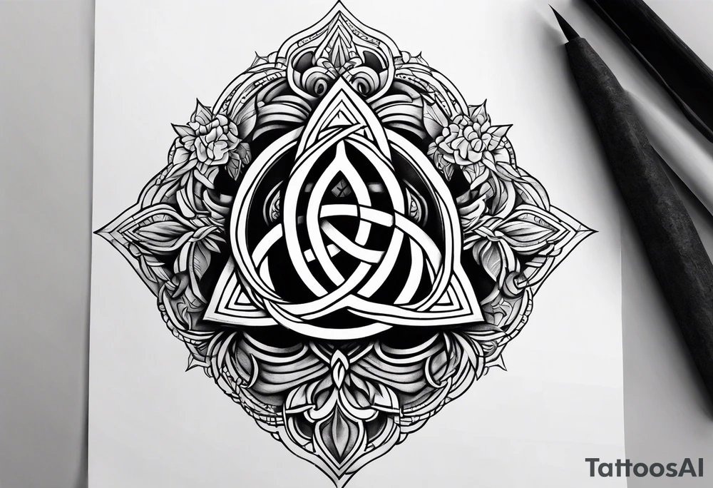 TRINITY KNOT tattoo idea