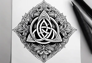 TRINITY KNOT tattoo idea