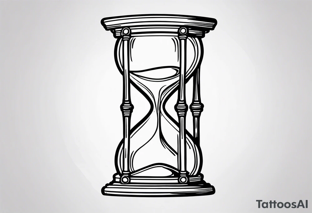 Hourglass tattoo idea