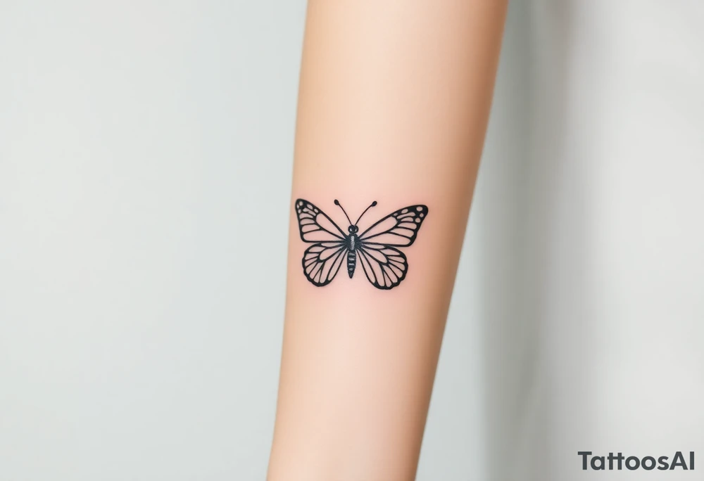 butterfly tattoo idea