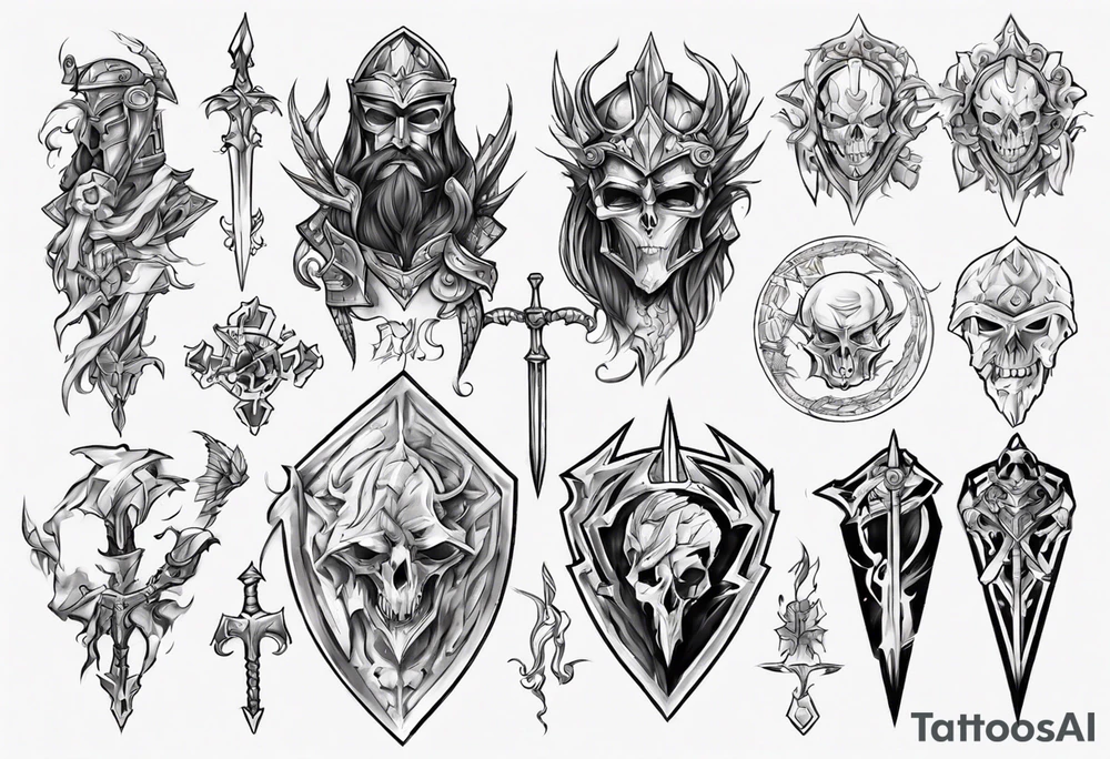 Paladin tattoo idea