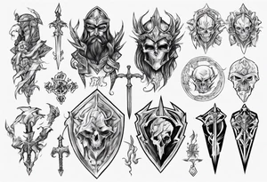 Paladin tattoo idea