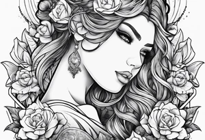 Resilience and force shoulder tattoo idea