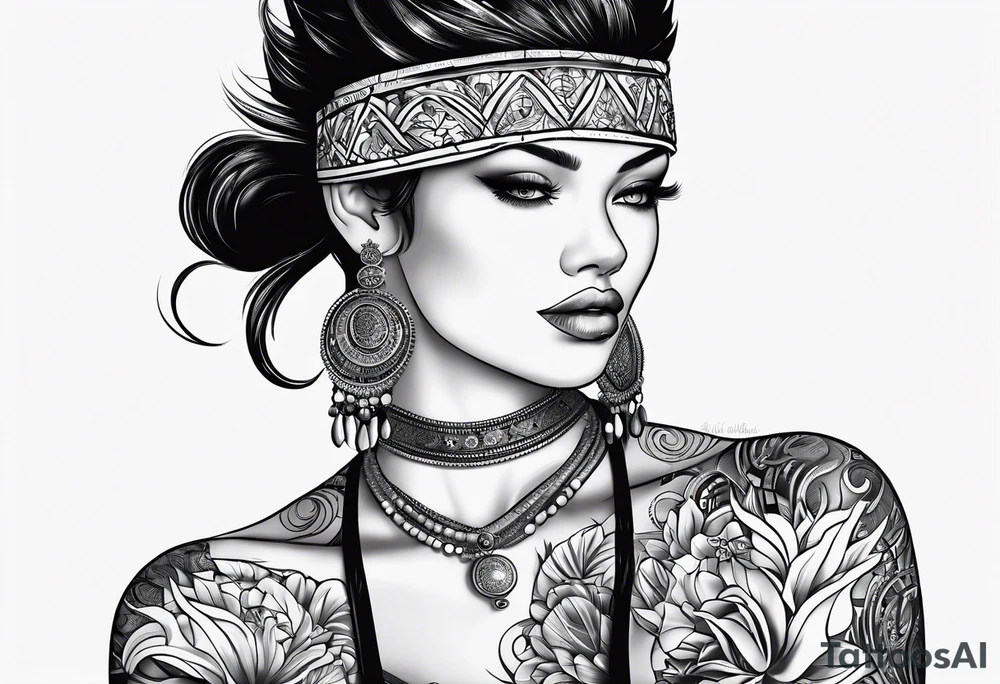 A message where written 4M 4U tattoo idea