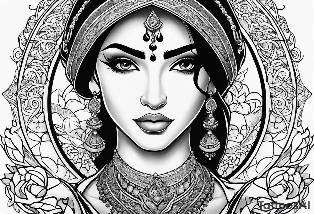 aladdin tattoo idea