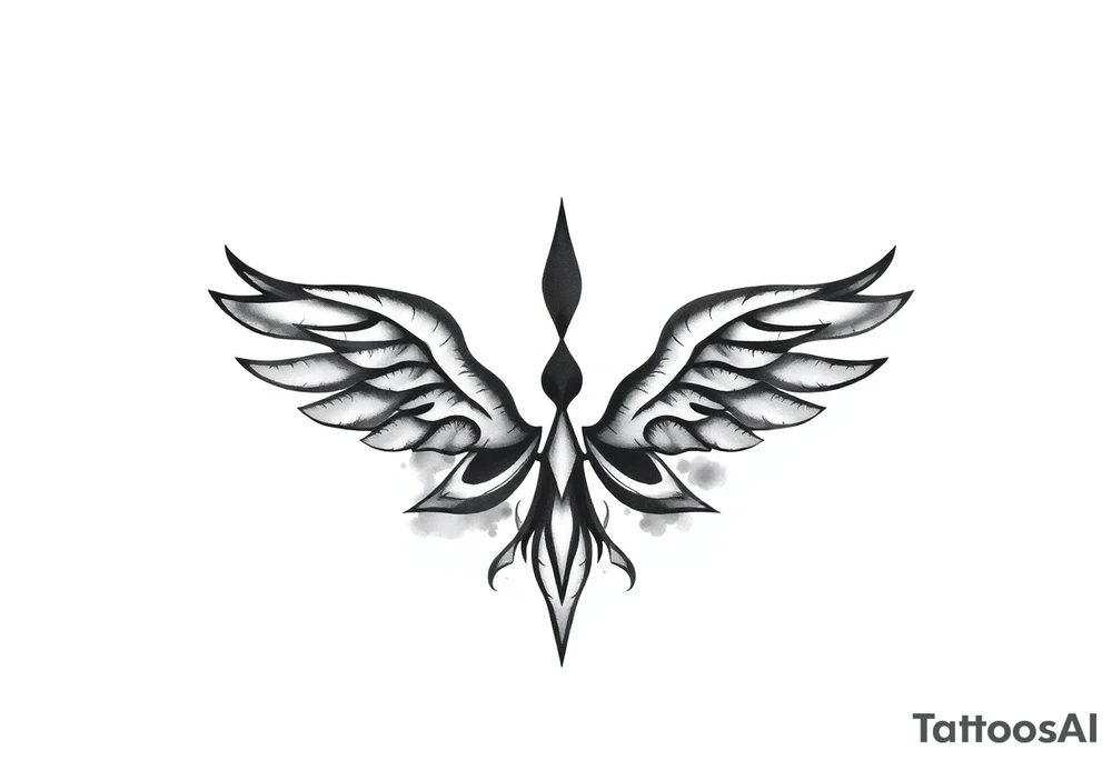 Symbol for complete surrender tattoo idea