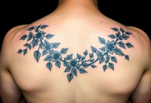 Ivy arms flora arms tattoo idea