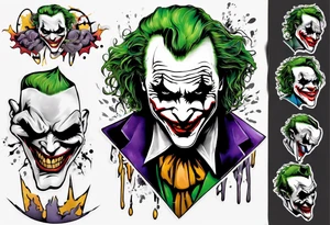 Joker why so serious tattoo idea