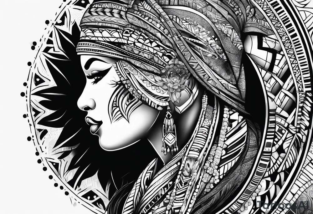 African tattoo idea
