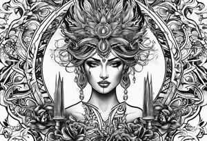 Trident tattoo idea