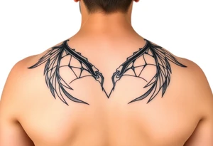 Simple abstract feminine tattoo tattoo idea