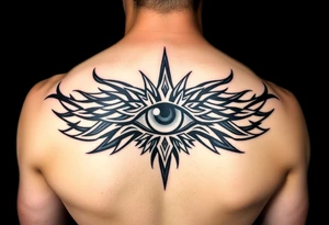 The eye of sauron tattoo idea