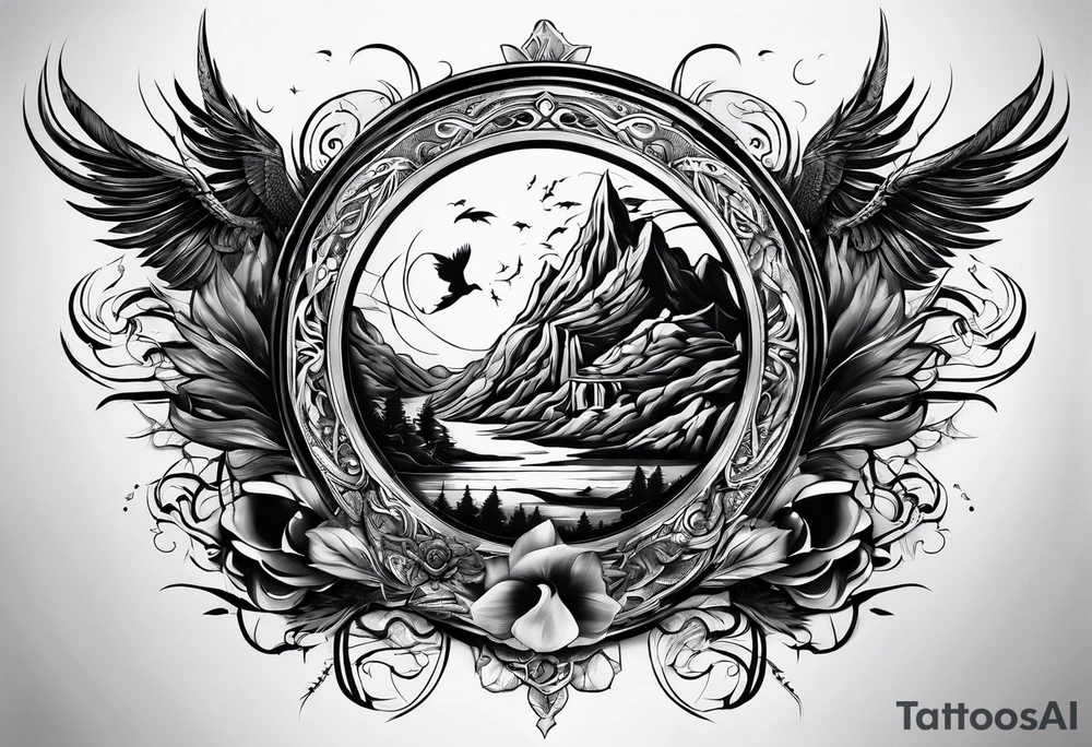 If you seek peace prepare for war tattoo idea