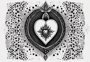 sacred heart tattoo idea