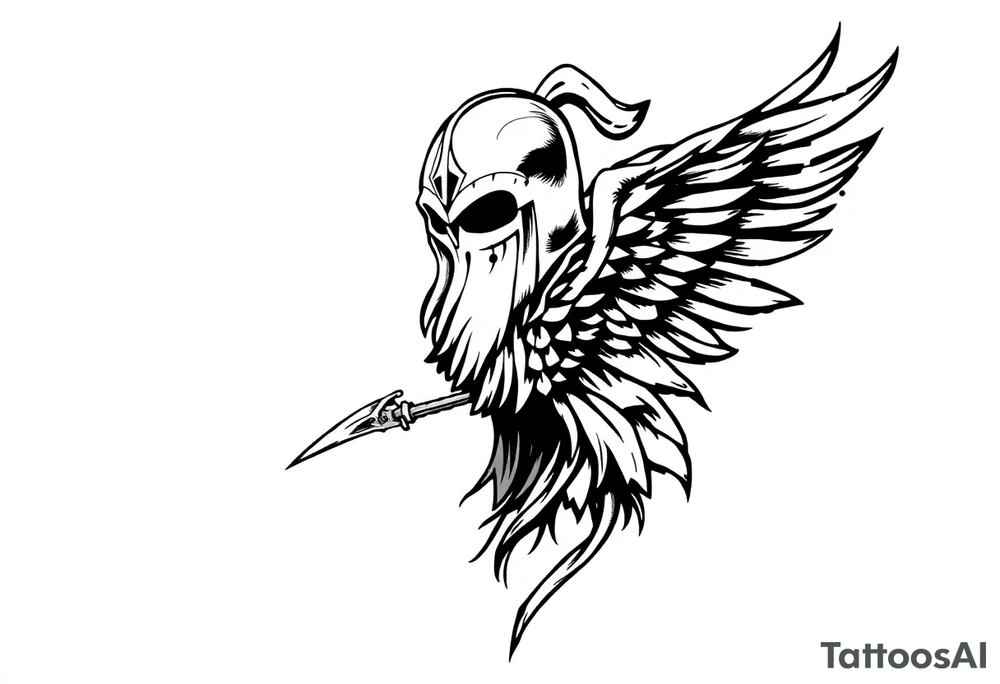 generate me the white knights of americas gang brand. tattoo idea