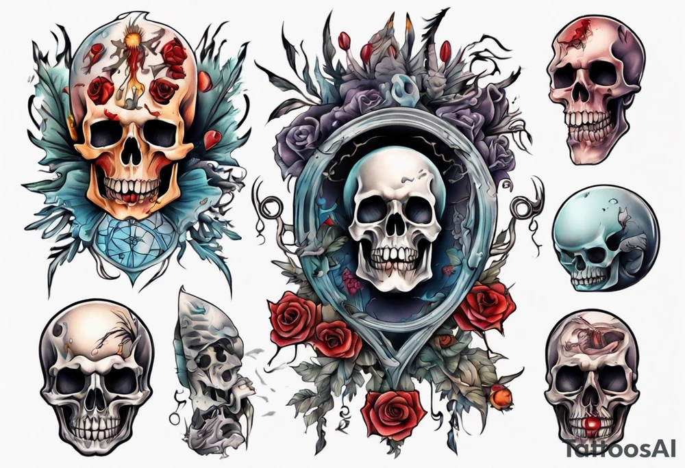 death tattoo idea