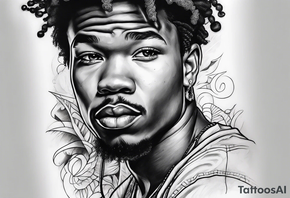 Lil baby tattoo idea