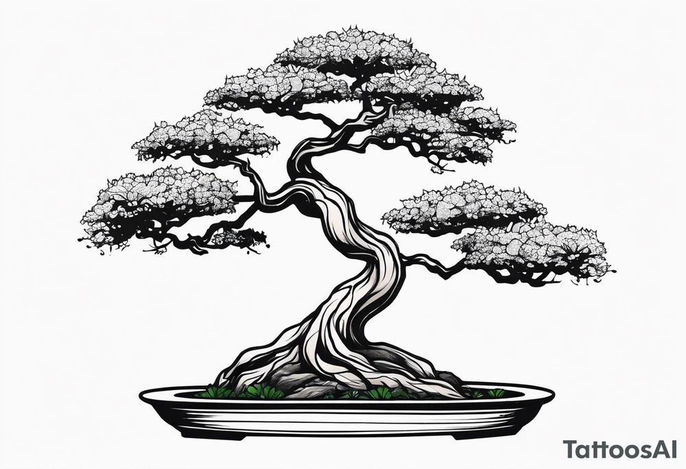 bonsai tattoo idea