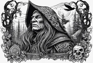 Baba yaga tattoo idea