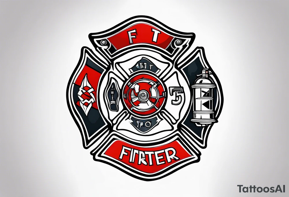 Firefighter tattoo idea