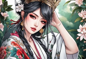 anime tatto tattoo idea