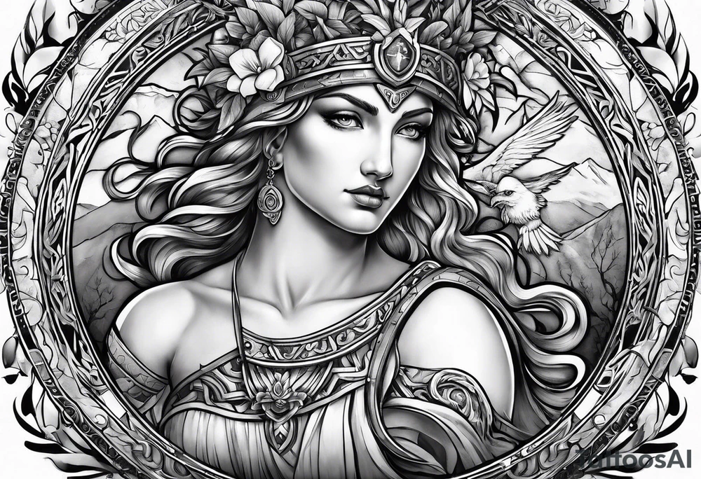 Greek gods tattoo idea