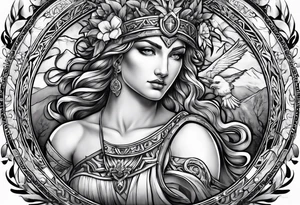 Greek gods tattoo idea