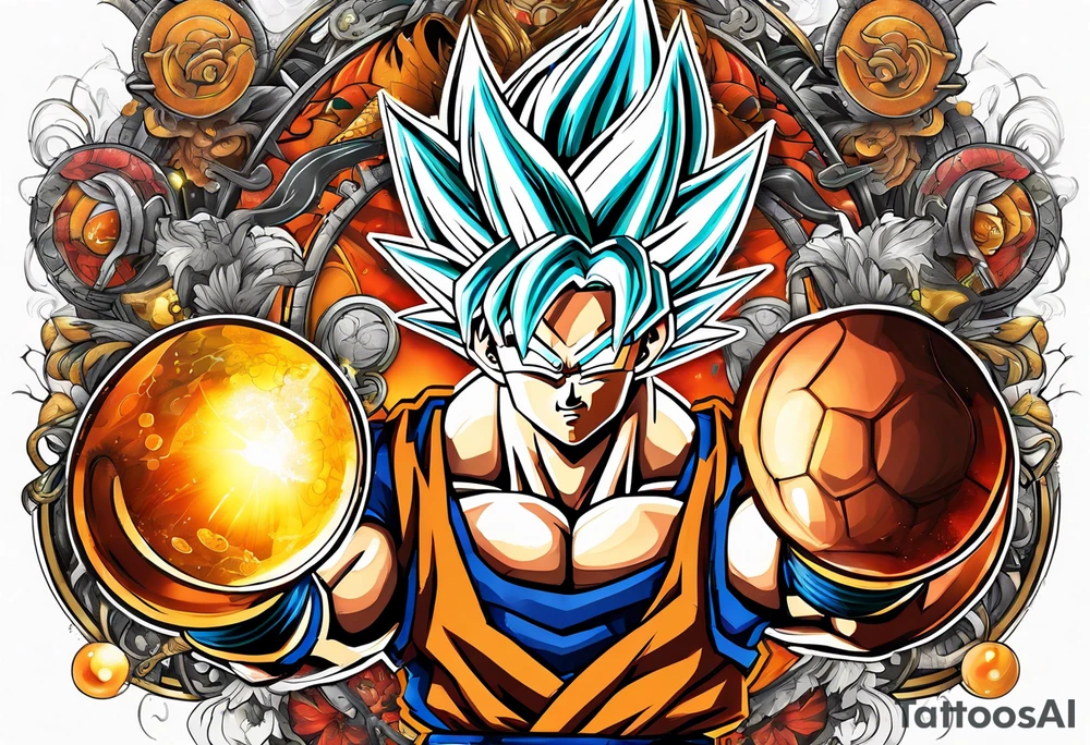 dragonball z tattoo idea