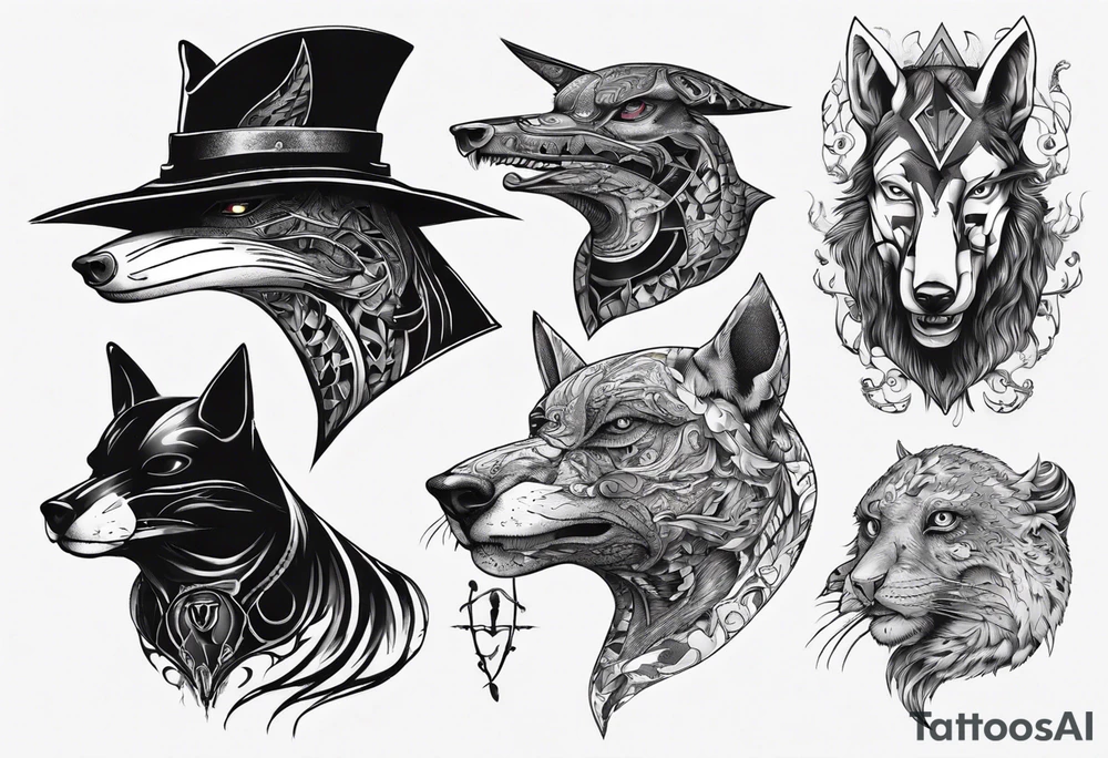 ANIMAL ZORRO tattoo idea