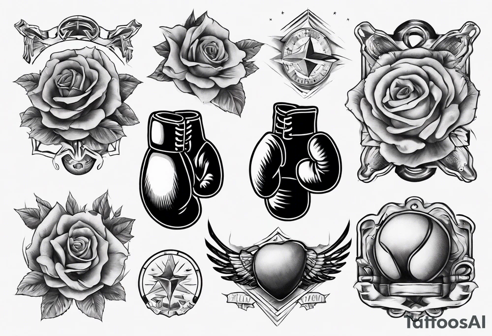 boxing tattoo idea