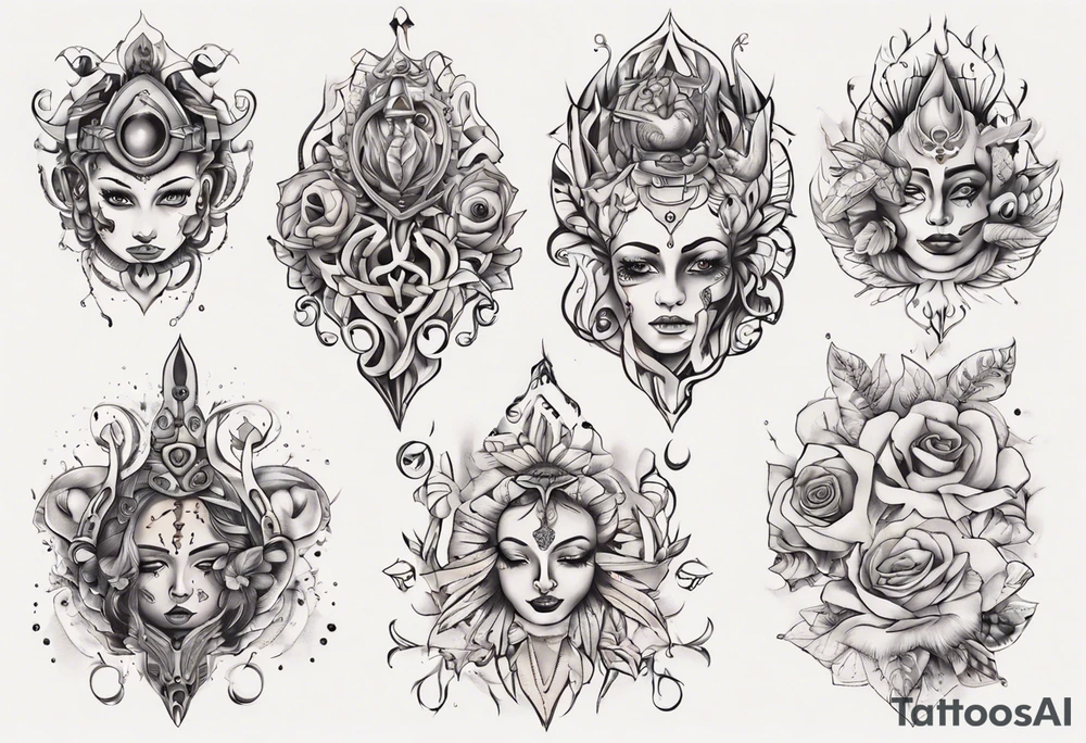 Name Neha tattoo idea