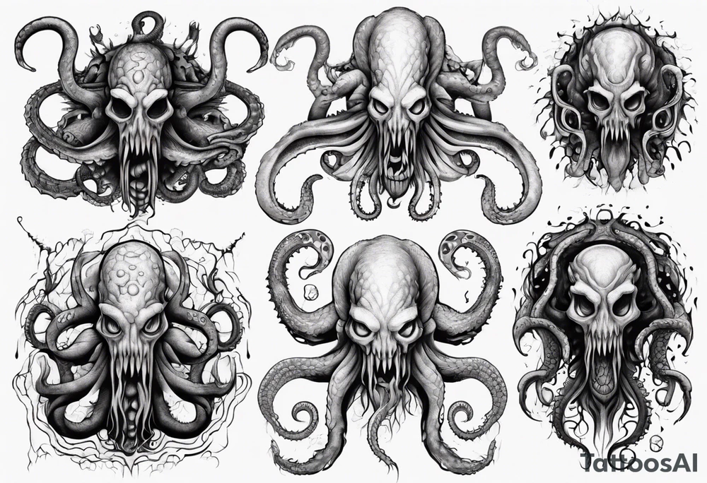 lovecraft monster for arms and forearms
add tentacle tattoo idea lovecraft monster for arms and forearms
add tentacle tattoo idea