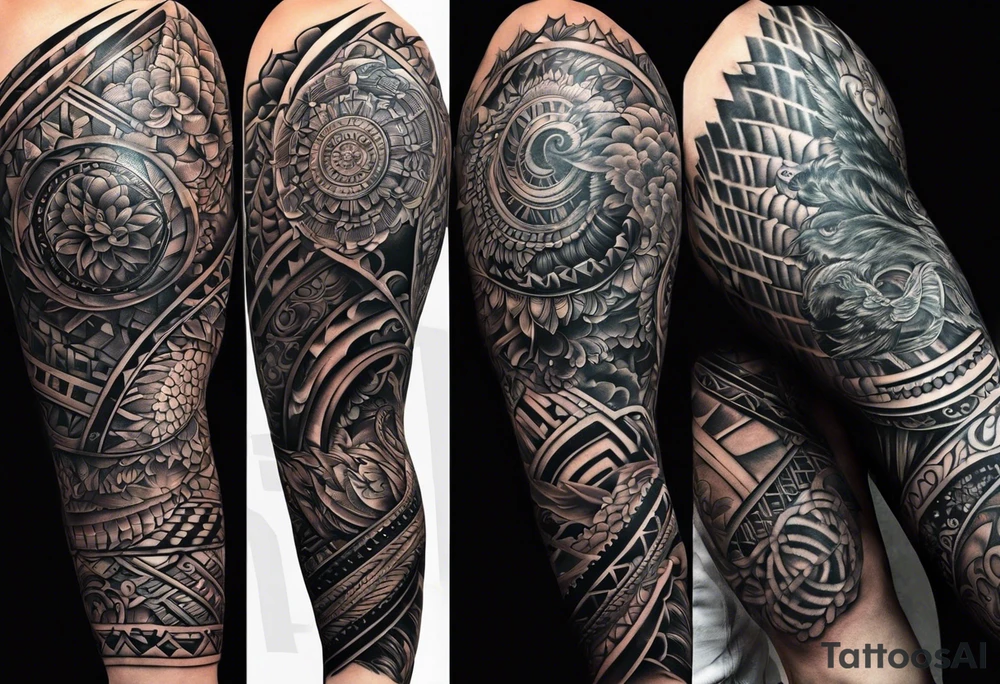 Ideas for a full leg sleeve tattoo idea