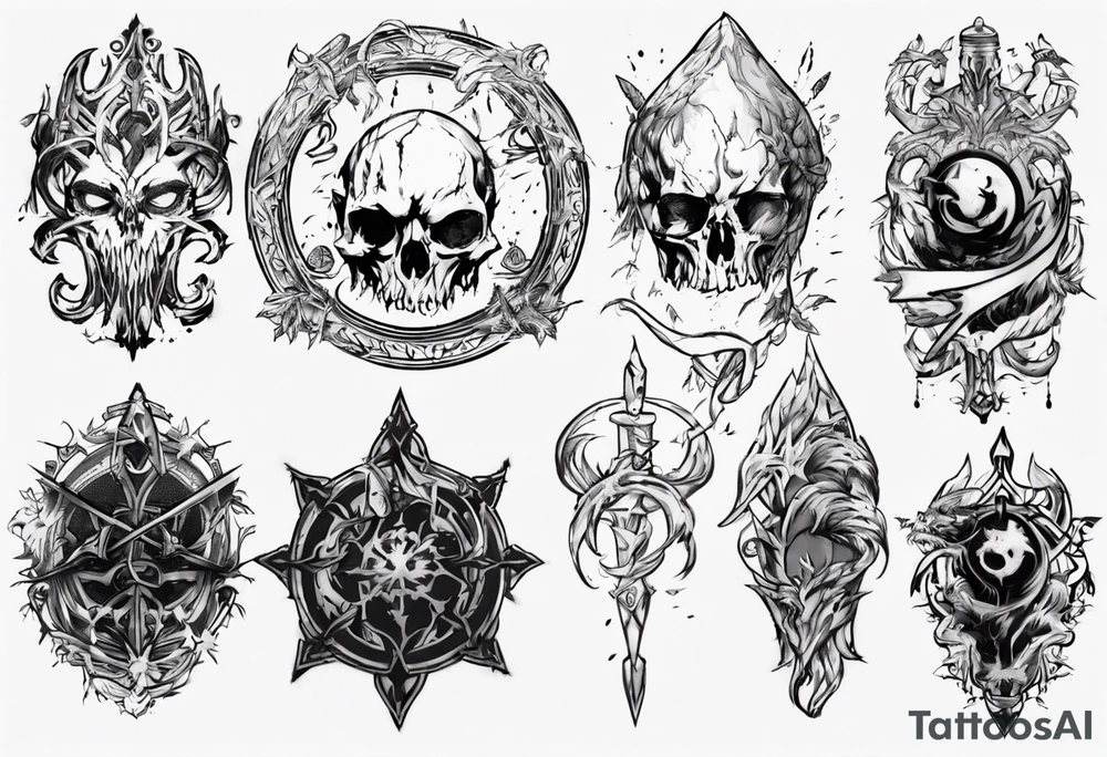 path of exile tattoo idea