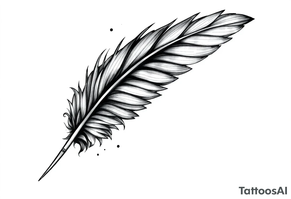 FEATHER tattoo idea