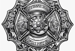 Firefighter tattoo tattoo idea