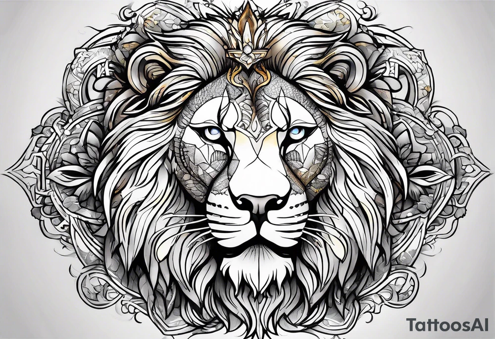 Leo tattoo idea