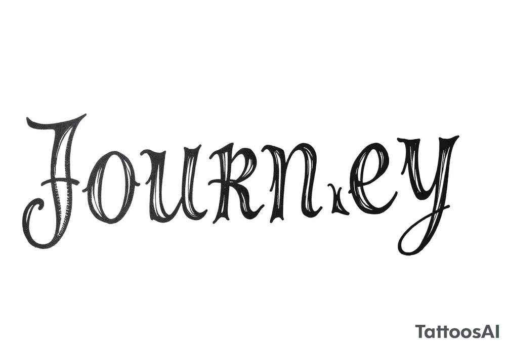 Journey tattoo idea