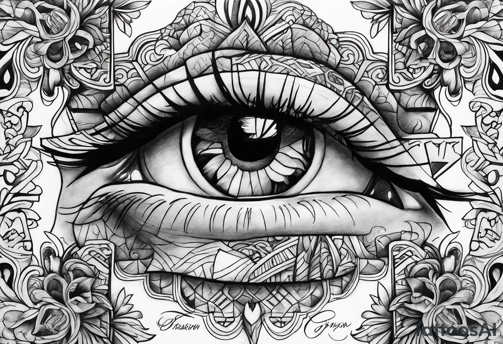 Letters: 
Grayson tattoo idea