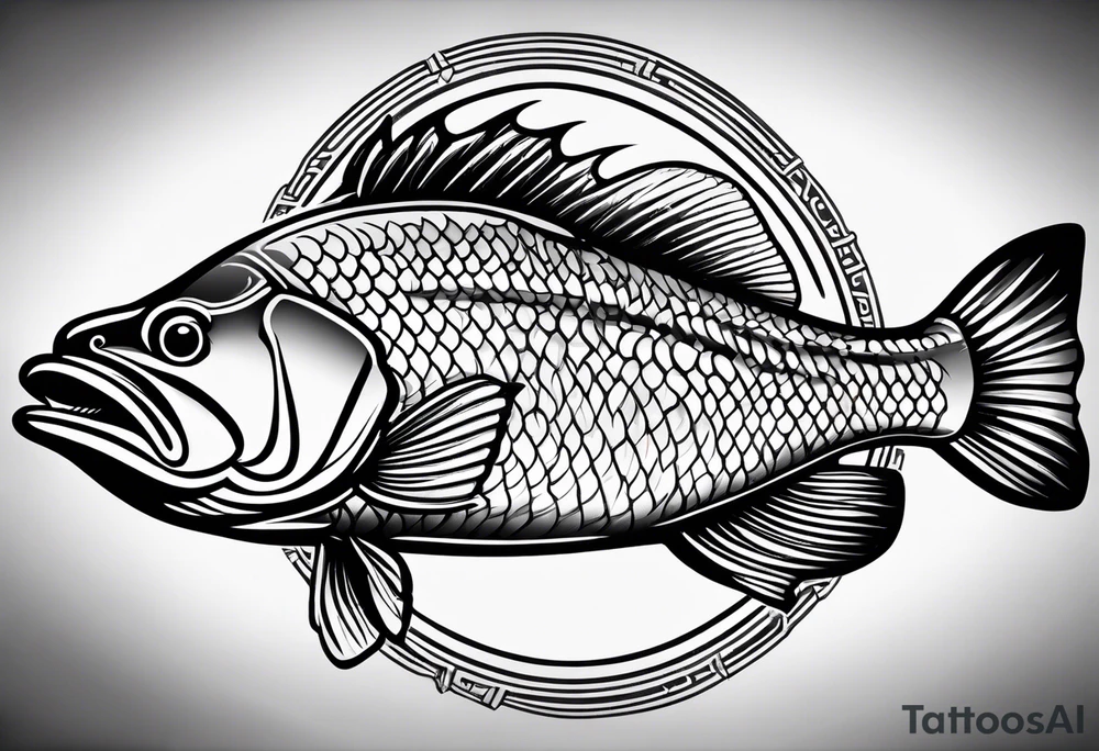 walleye tattoo idea
