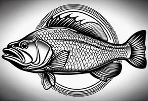 walleye tattoo idea