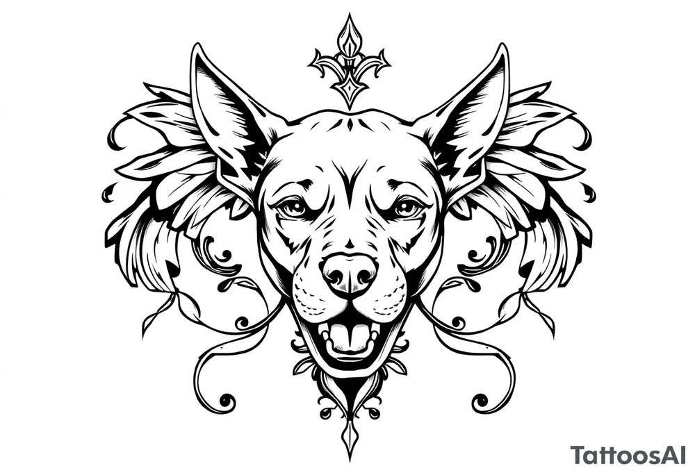 PITBULL tattoo idea