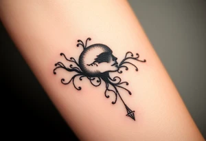 Ripped soul drowned in sorrow because of who they became tattoo idea