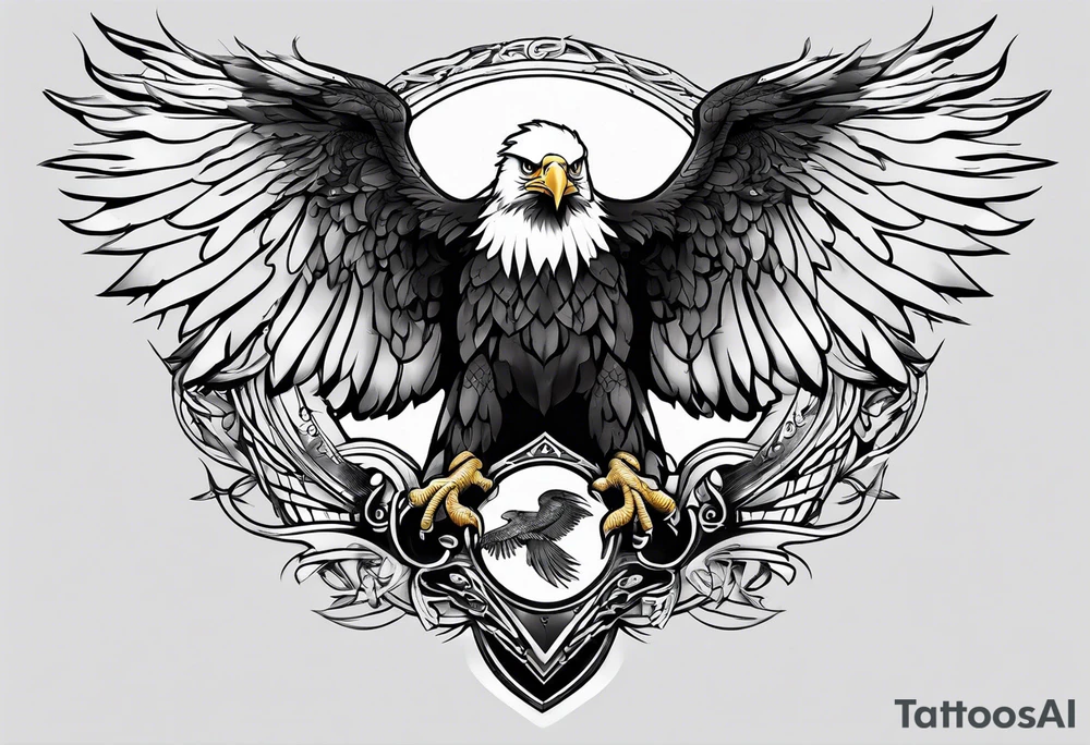 body Chest 
Eagle tattoo tattoo idea