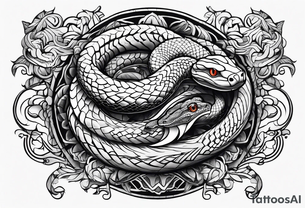 Snake tattoo idea