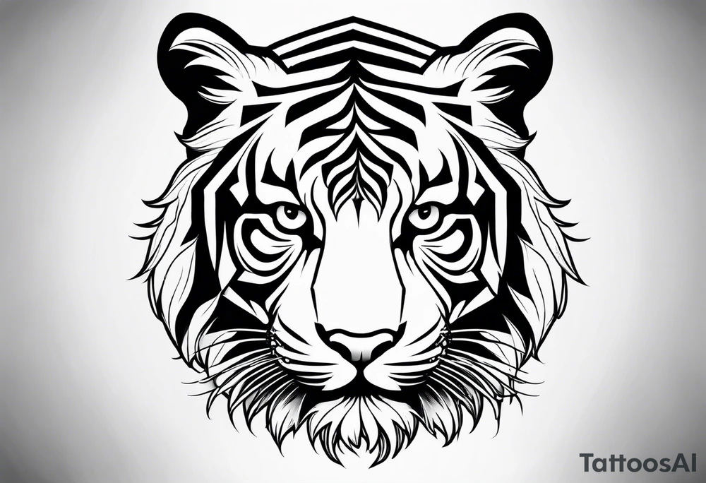 tiger tripes tattoo idea