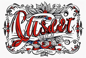 "Quisquis amat valeat, pereat quid nescit amare, bis tanto pereat quisquis amare vetat" tattoo idea