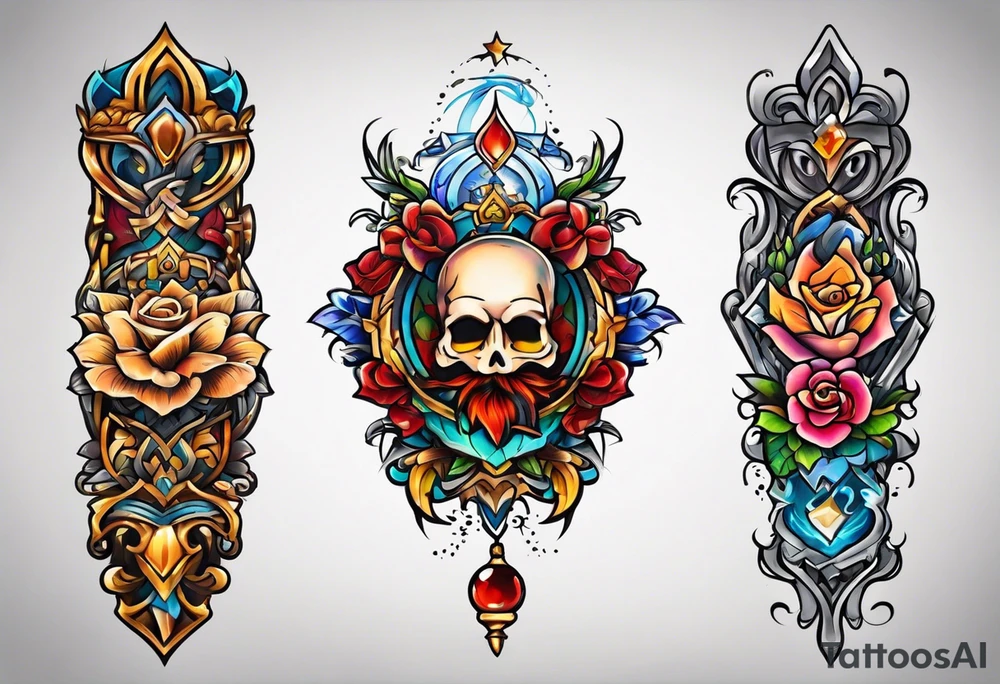 Children and grandchildren names tattoo on my forearm tattoo idea