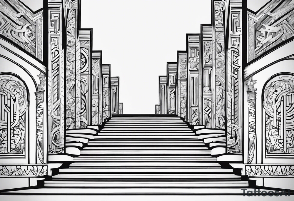 Valhalla  steps tattoo idea