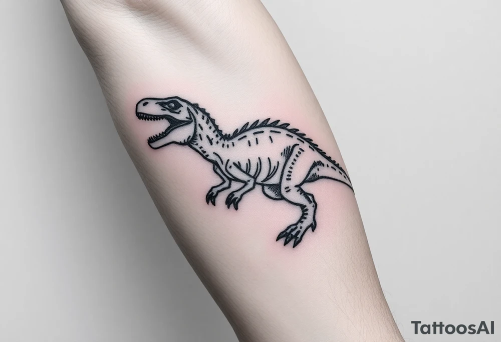 dinosaur tattoo idea
